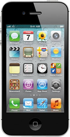 Смартфон APPLE iPhone 4S 16GB Black - Верхняя Салда