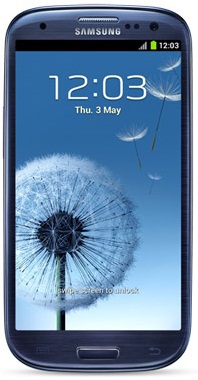 Смартфон Samsung Galaxy S3 GT-I9300 16Gb Pebble blue - Верхняя Салда