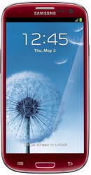 Samsung Galaxy S3 i9300 16GB Garnet Red - Верхняя Салда