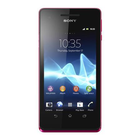 Смартфон Sony Xperia V Pink - Верхняя Салда