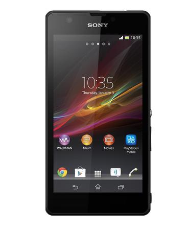 Смартфон Sony Xperia ZR Black - Верхняя Салда